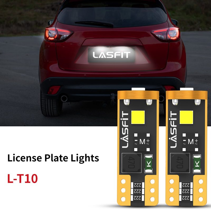 Lasfit 168 led license plate lights fit for 2013-2016 Mazda CX-5