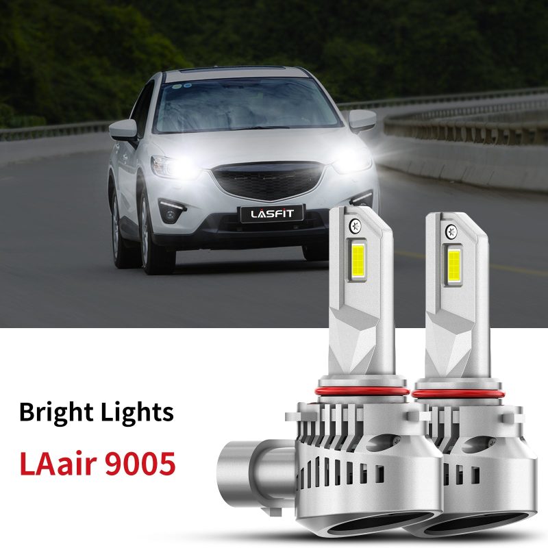 Lasfit 9005 led high beam bulbs fit for 2013-2016 Mazda CX-5