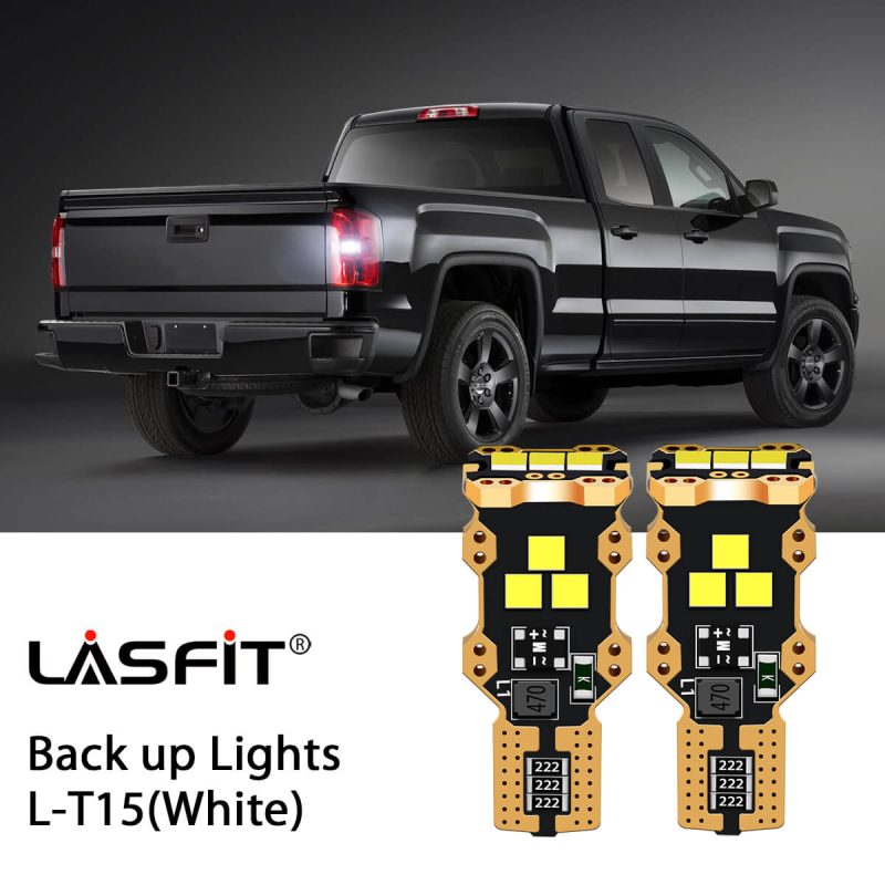 Lasfit 921 led backup lights fit for 2014 2015 GMC Sierra 1500