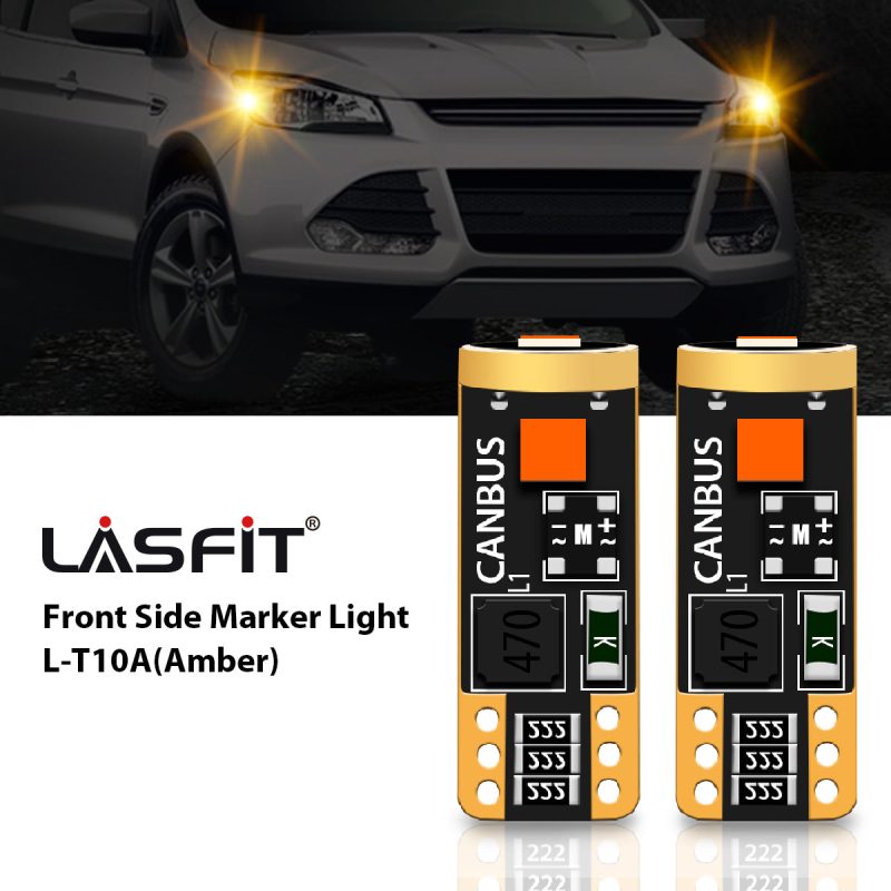 Lasfit 168 led front side marker lights fit for 2014-2016 Ford Escape