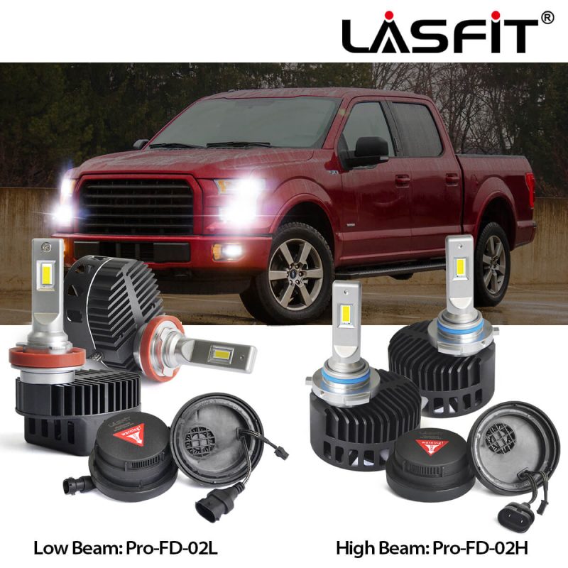 custom made H11 9005 led headlight bulbs fit for 2015-2017 Ford F-150