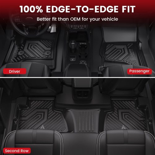 2015 2020 chevrolet tahoe floor mats edge fit