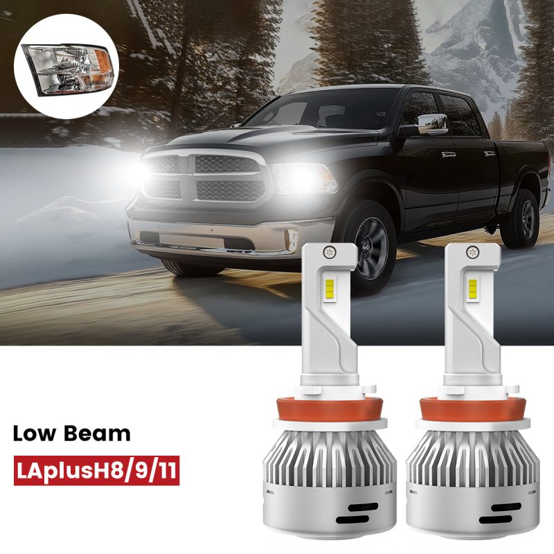 Lasfit 9005 led low beam bulbs fit for 2019-2020 Ram 1500 Classic