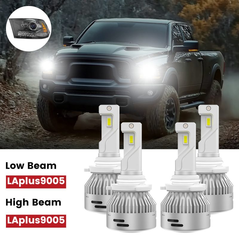 2021 2024 Ram 1500 Classic 9005 led headlight bulbs