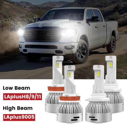 2021 2024 Ram 1500 H11 9005 led headlight bulbs