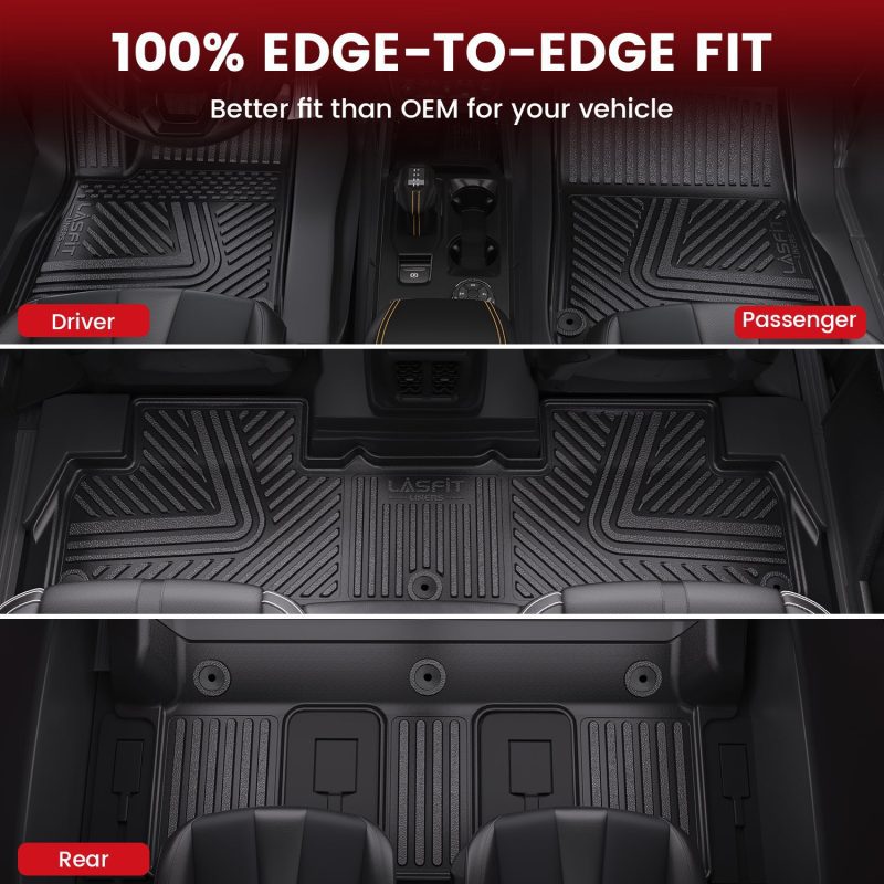 2022 2024 rivian r1s floor mats edge to edge fit