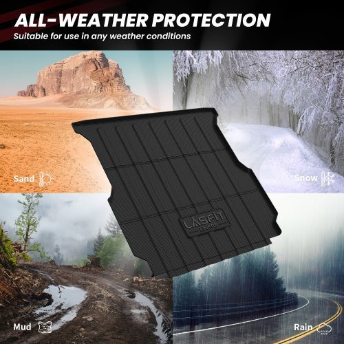 2022 2024 rivian r1t bed mat all weather protection