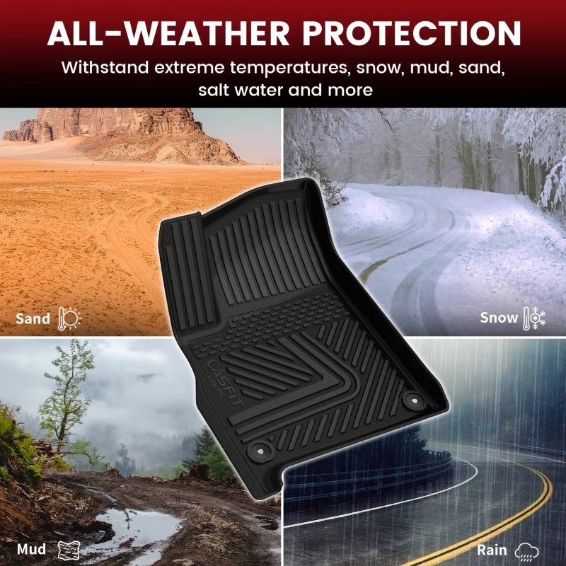 2022 2024 rivian r1t floor mats bed mat all weather protection