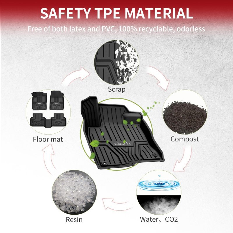 2022 2025 honda civic tpe floor mats