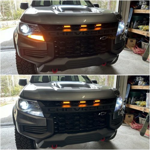 2022 chevy colorado 7443 led turn signal lights 1