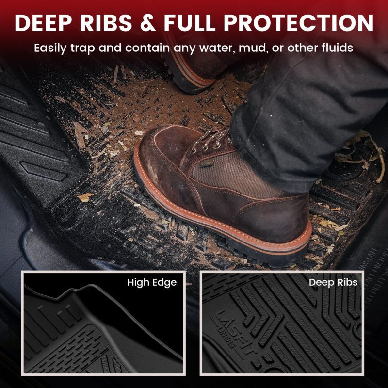 2024 2025 toyota tacoma floor mats deep ribs