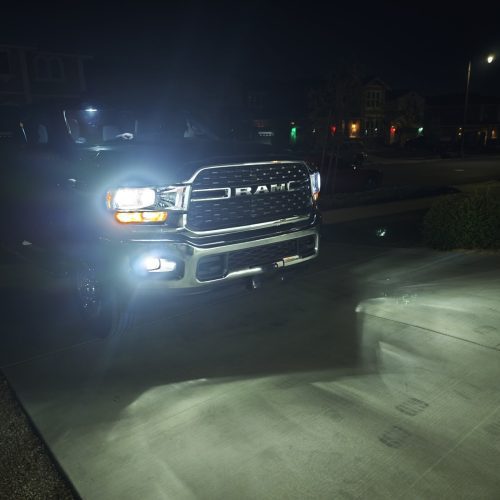 2024 Ram 2500 Bighorn H11 led fog lights