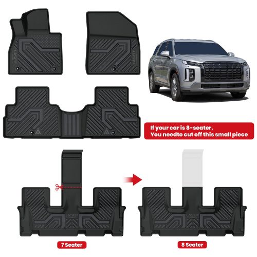 2025 hyundai palisade floor mats 7 seats or 8 seats