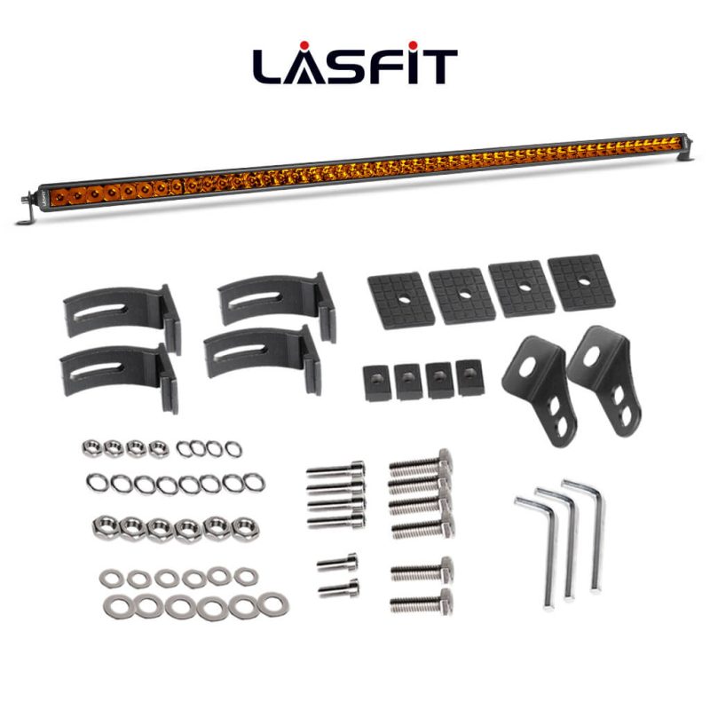 52" lasfit amber light bars