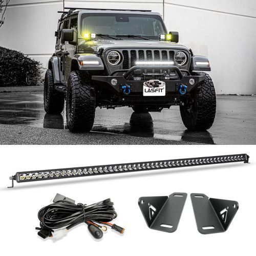 52InchLightBarHoodMountKitFor2018 2022JeepWranglerJLGladiatorJT