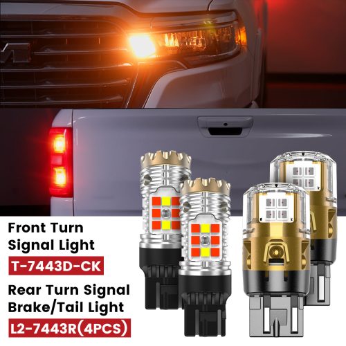 7443 led bulbs fit for 2025 Ram 1500 turn signal lights