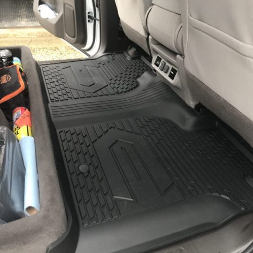 ChevroletSilverado2500HD3500HDCrewCab2020 2023CustomFloorMatsAll weatherTPEMaterial1st 2ndRowSeat 8