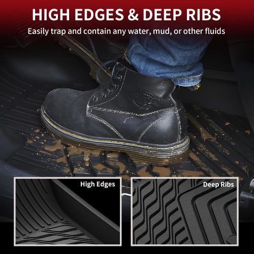 ChevroletTraverseHighEdgesFloorMats