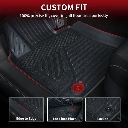 FitforToyotaCamry20251stand2ndRowCustomFloorLiners CargoMat