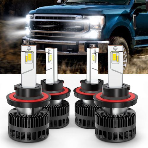 Ford F250 F350 2020 2022 LED H13 Bulbs