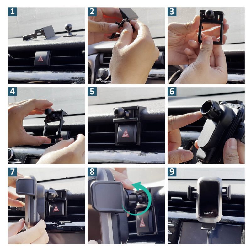 How to Install Camry Air Vent Clip