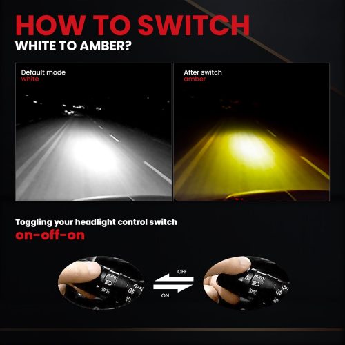 How to use switchback fog lights