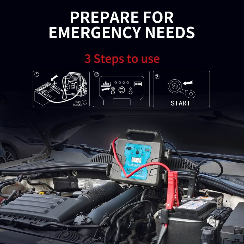 Jump Starter Prepare For Emergency Use