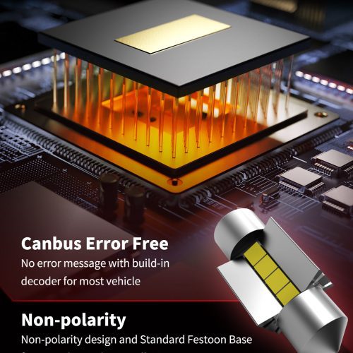 L 31MM led bulbs CanBus error free