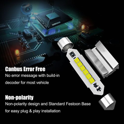 L 39MM led bulbs CanBus error free