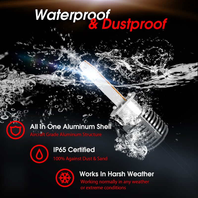 L1plusH1LEDbulbwaterproof