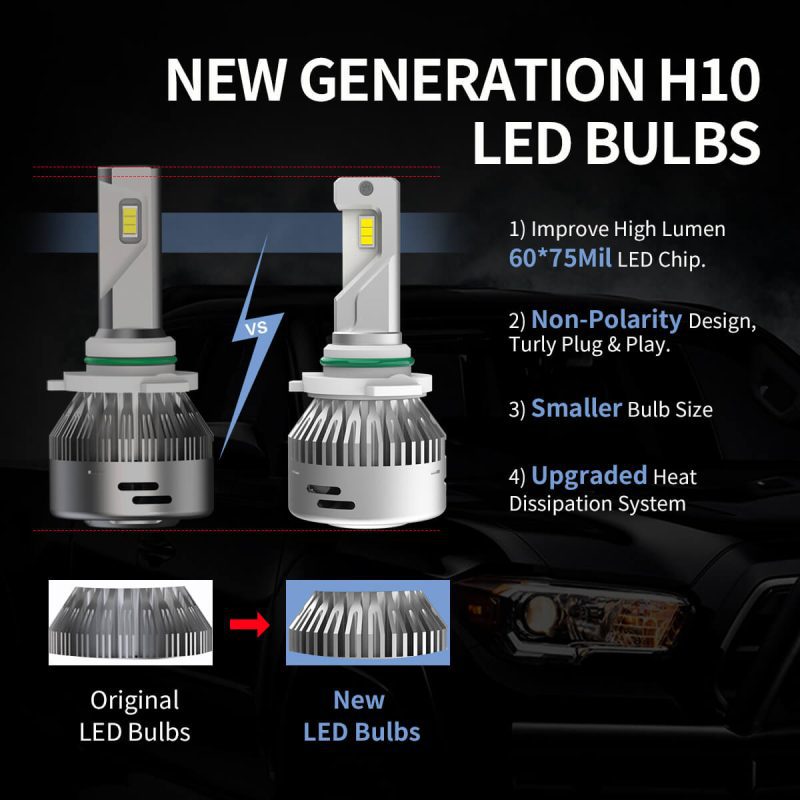 LAplus H10 led bulbs key features