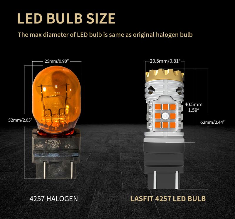 LEDturnsignallightbulbsize