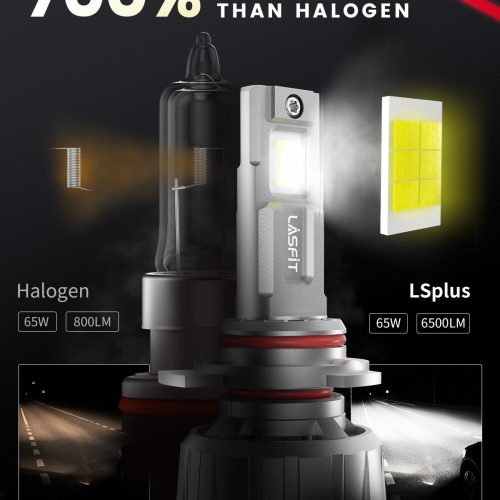 LSplus 9012 LED bulbs brighter than halogen bulbs