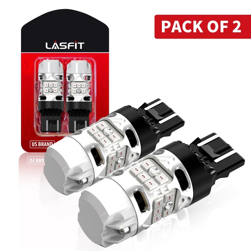 Lasfit 7443 red led turn signal lights