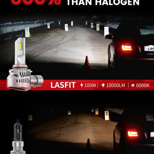 Lasfit LAair 9006 led bulbs brightness