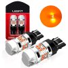 Lasfit amber 7443 led turn signal bulb