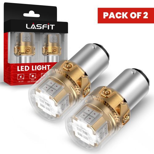 Lasfit red L2 1157 LED lights