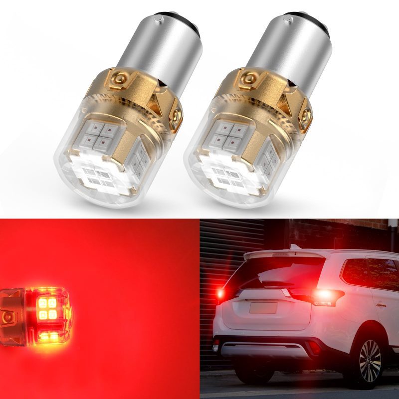 Lasfit red L2 1157R LED lights