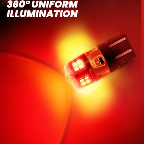 Lasfit red L2 7443 led bulbs uniform illumination