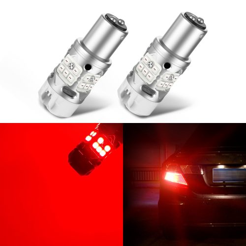 Lasfit red T3 1157 led lights