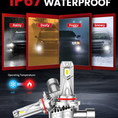 Lasfit LCair H10 LED Bulb IP67 waterproof