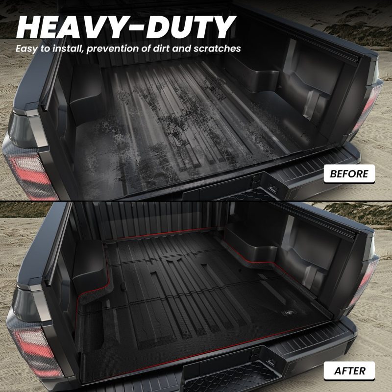 Nissan Titan 2004 2024 67 inches Heavy Duty Protection Bed Mats