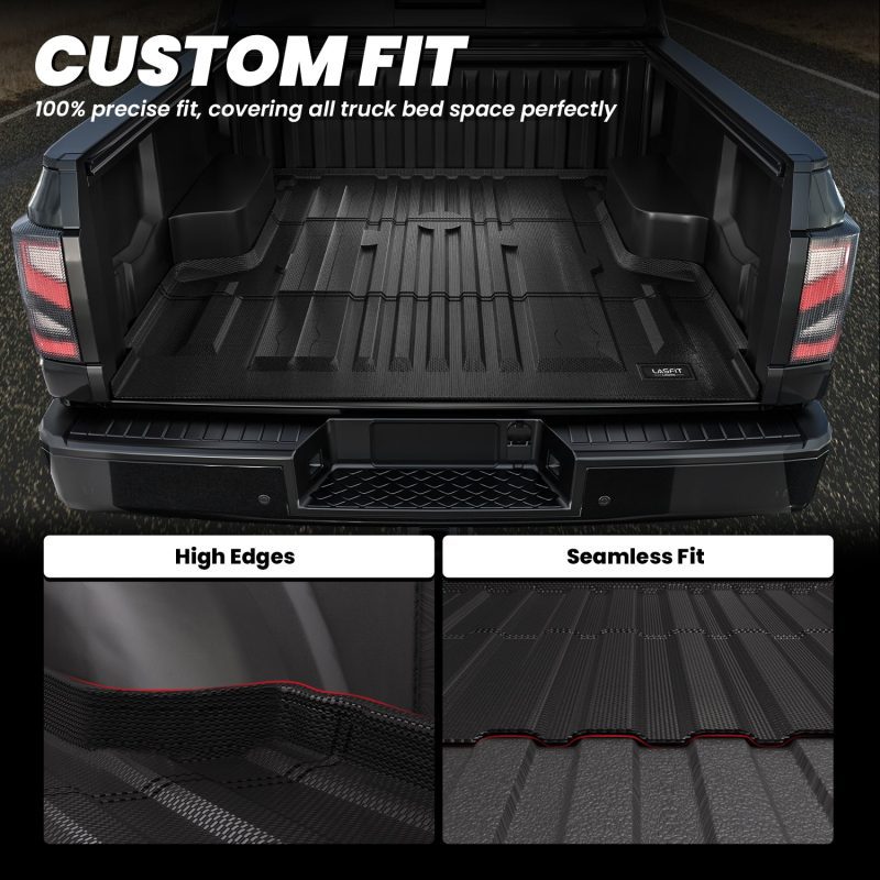 Nissan Titan 2004 2024 67 inches custom fit Bed Mats