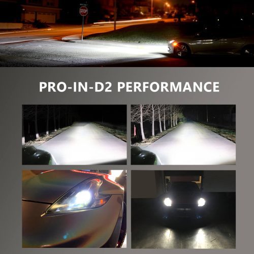 Pro IN D2 led bulbs brightness