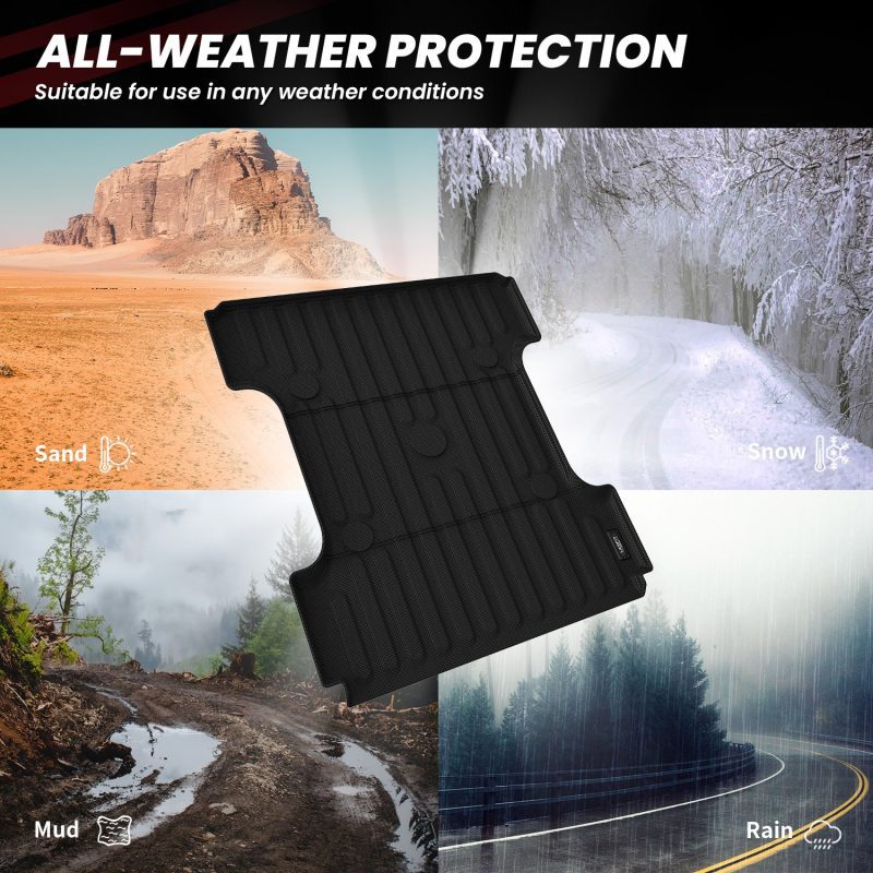 Ram 1500 2500 3500 6.4 Box All weather Truck Bed Mats