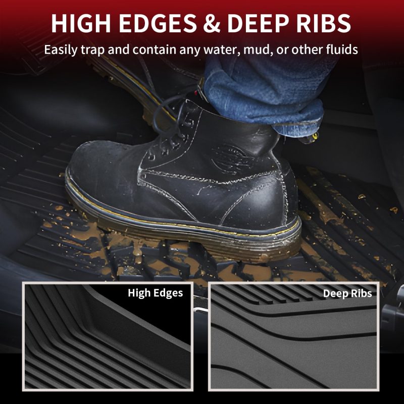 TeslaModelS2022 2023HighEdgesFloorMats