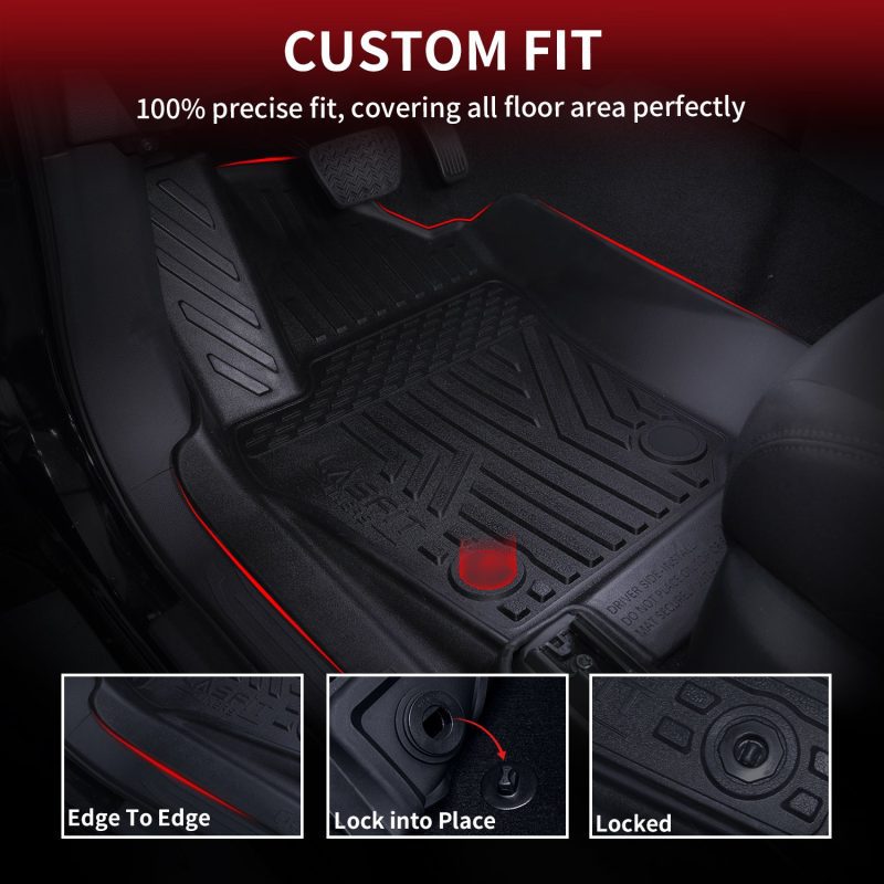 Toyota Tacoma 2024 2025 floor mats custom fit