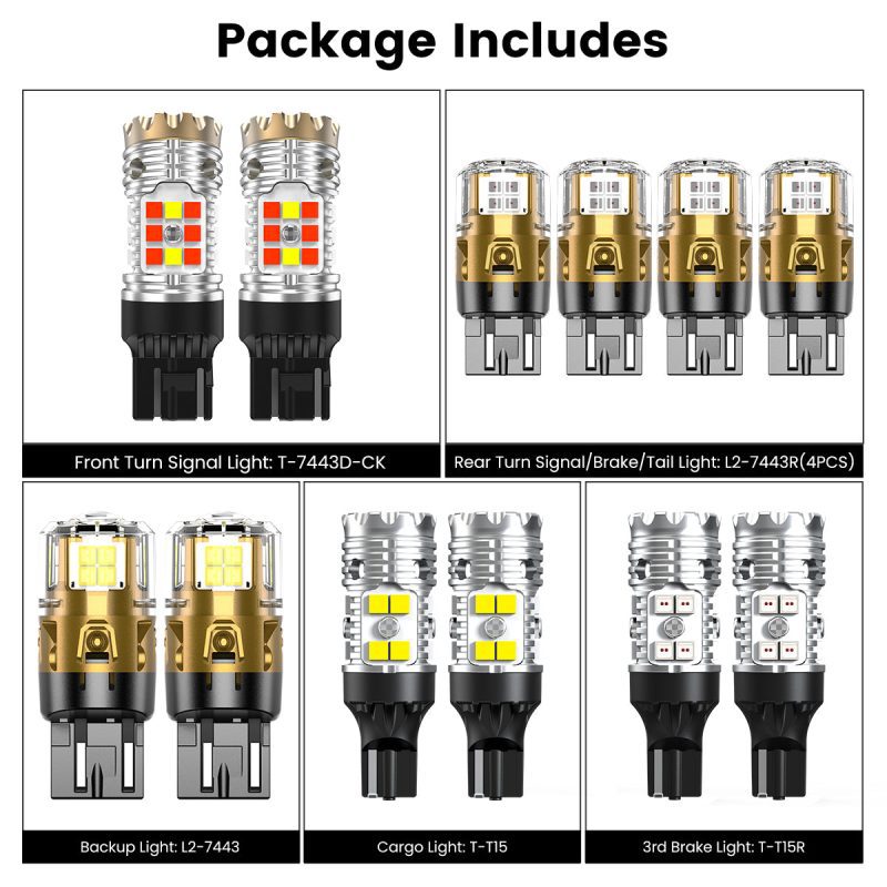 combo package led bulbs fit for 2025 Ram 1500