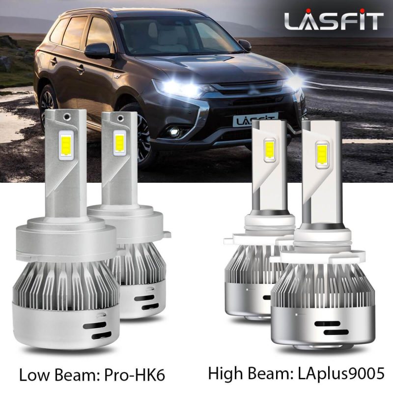 1MitsubishiOutlanderLEDheadlightbulbs