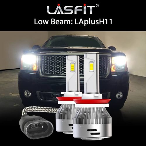 H11 led low beam bulbs fit for 2008-2013 GMC Sierra 1500